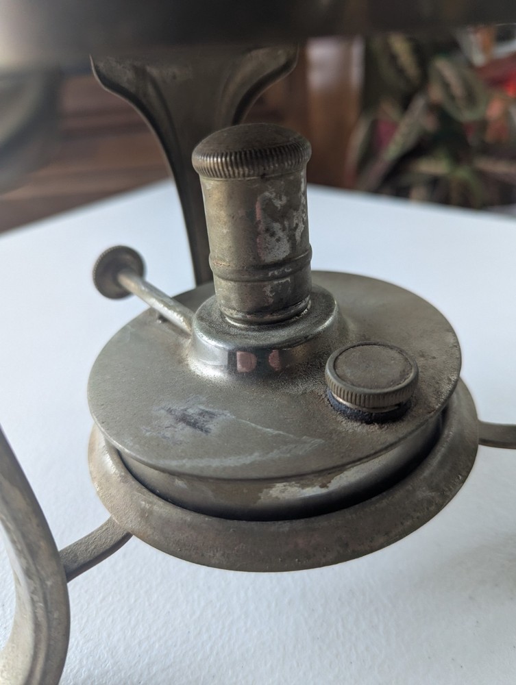 Antique, Victorian style coffee maker with warmer