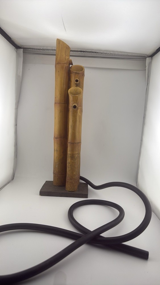 Three-Tier Bamboo Water Fountain