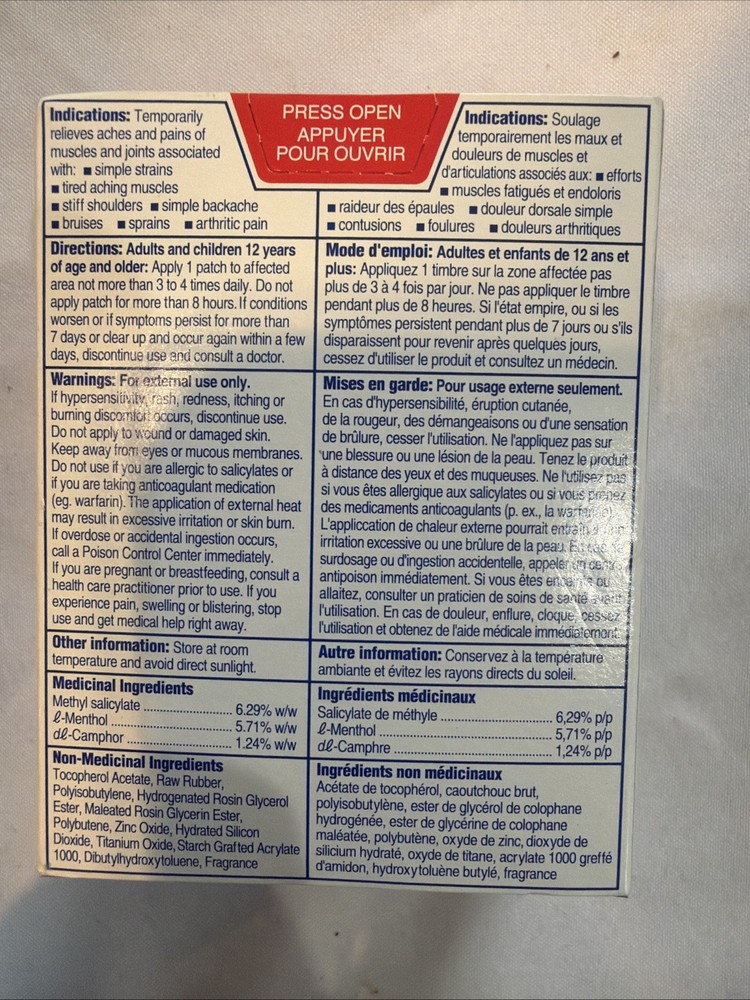 Salonpas Pain Relieving Patches - 140 Count