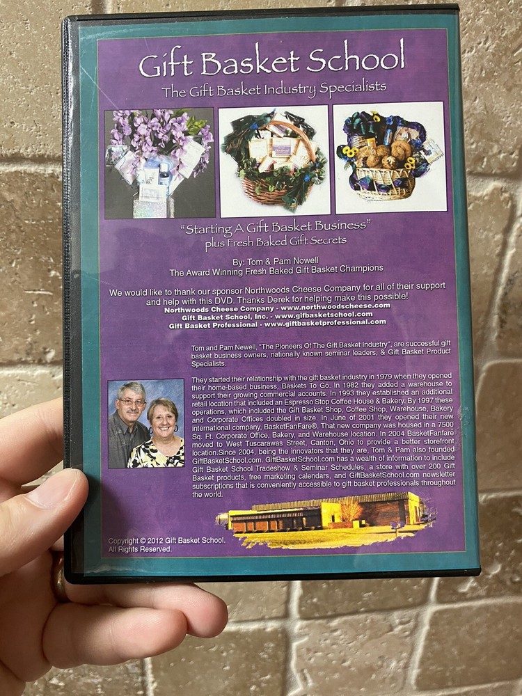 How To Make Gift Baskets School Business Crafts DVD