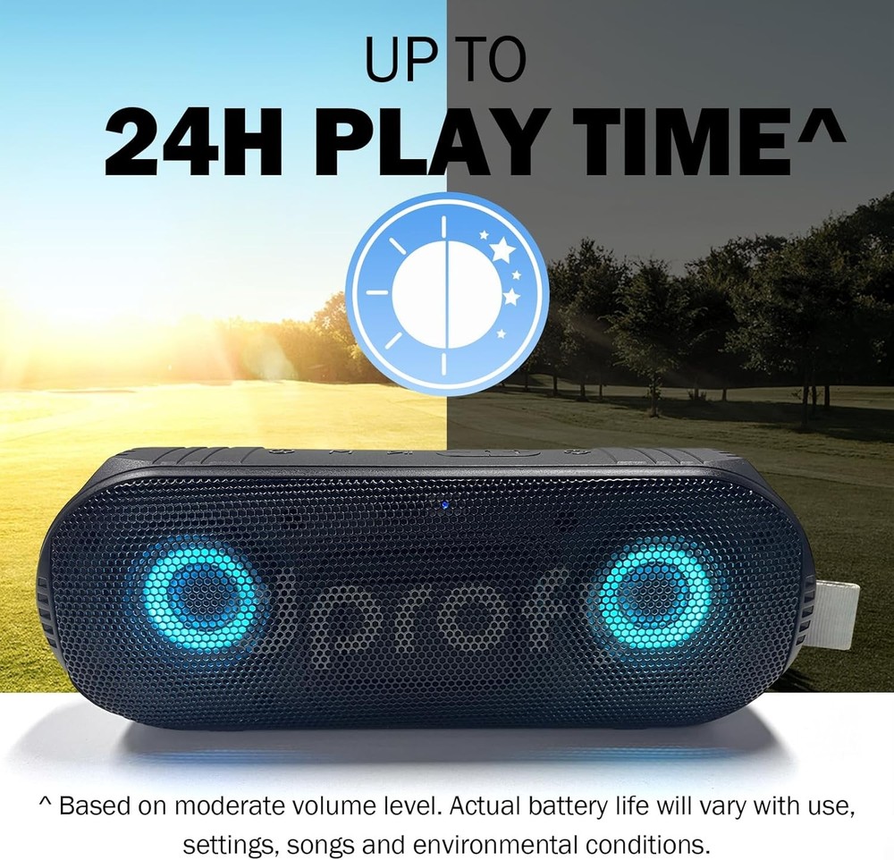 Dprofy's new Play 2 Rounds magnetic Bluetooth golf speaker