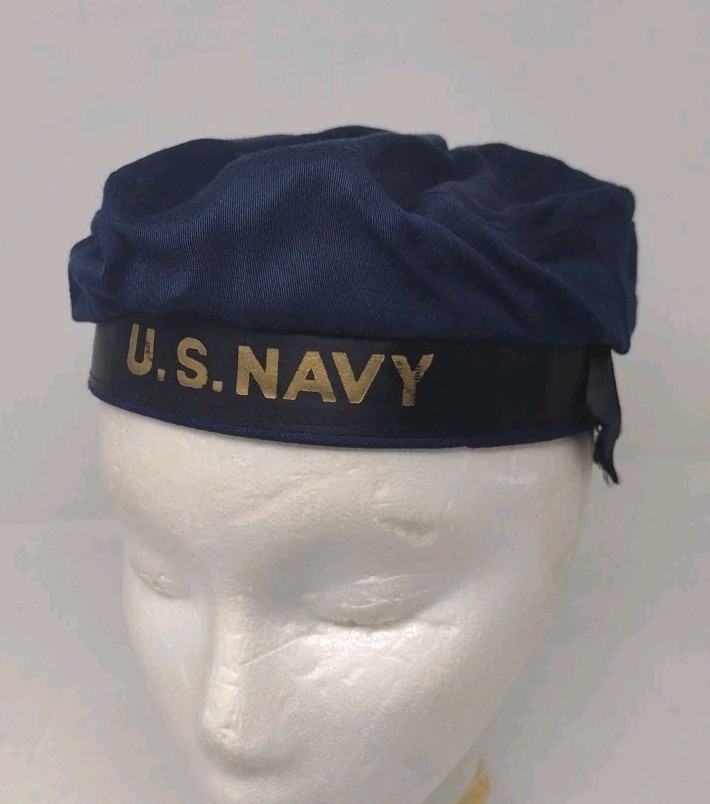 WWII Navy Hat Uniform Beret XL Style 01
