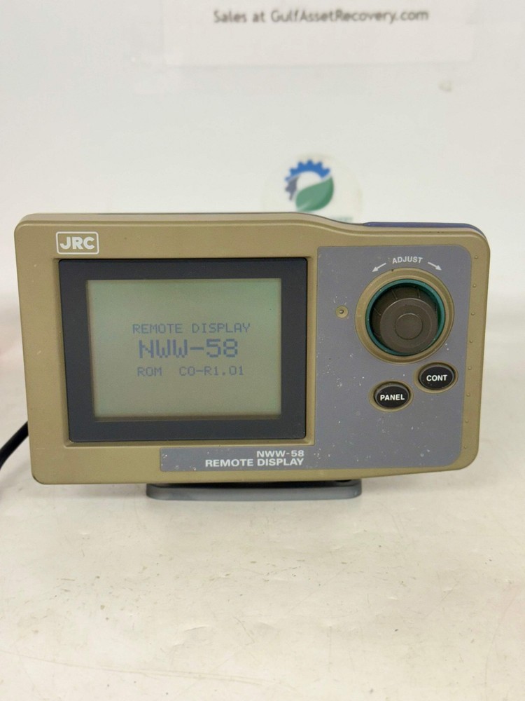 JRC NWW-58-1 Remote Display w/ Mounting Bracket (Used)