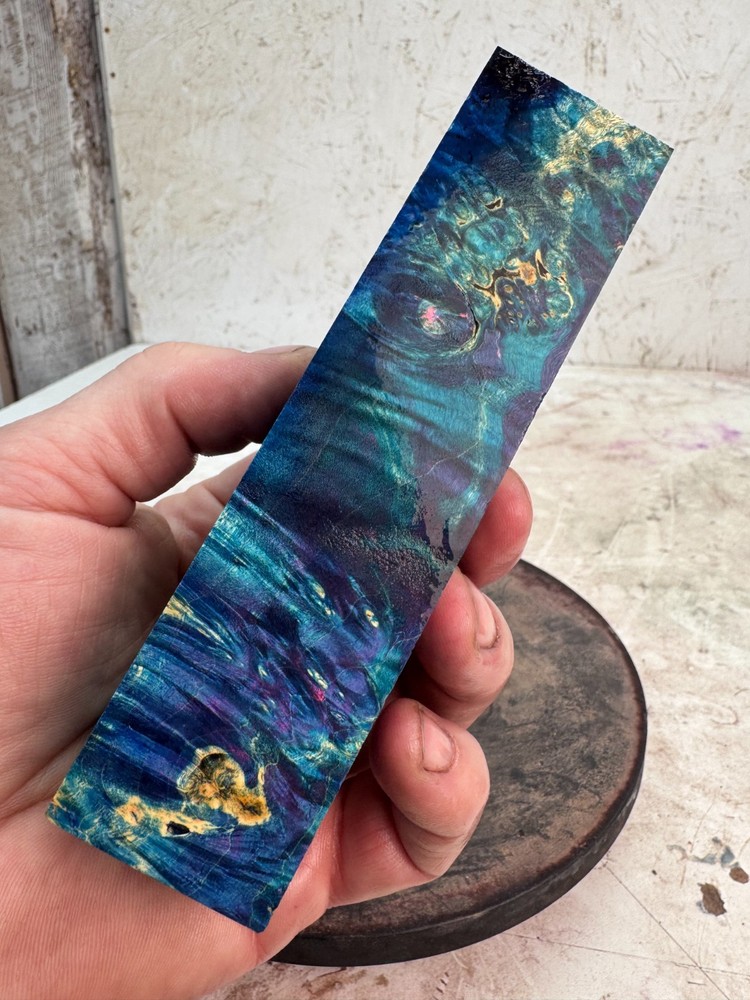Stabilized Box Elder Burl Turning Blank | Duck Game Call | SBEB 1247