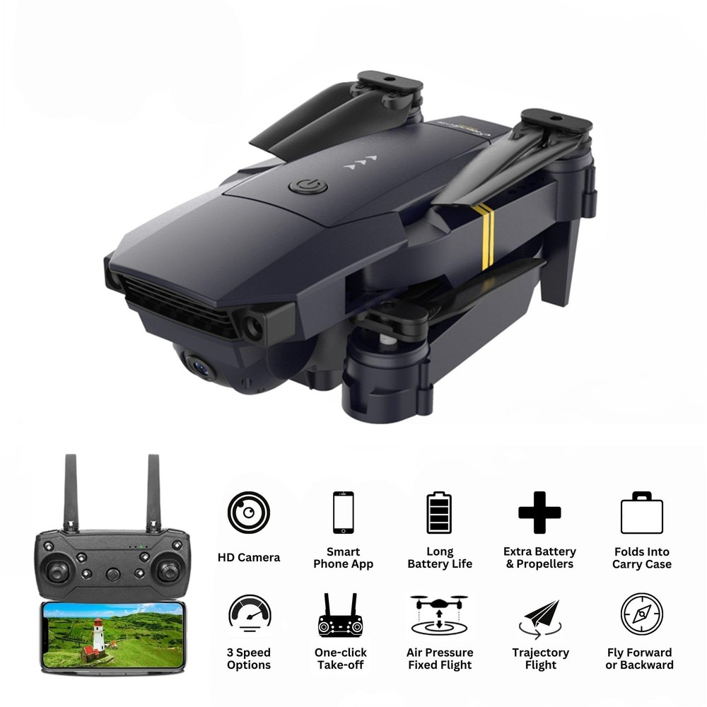 Black Falcon 4k Drone with Camera 2025 Quadcopter Drones for Mini,