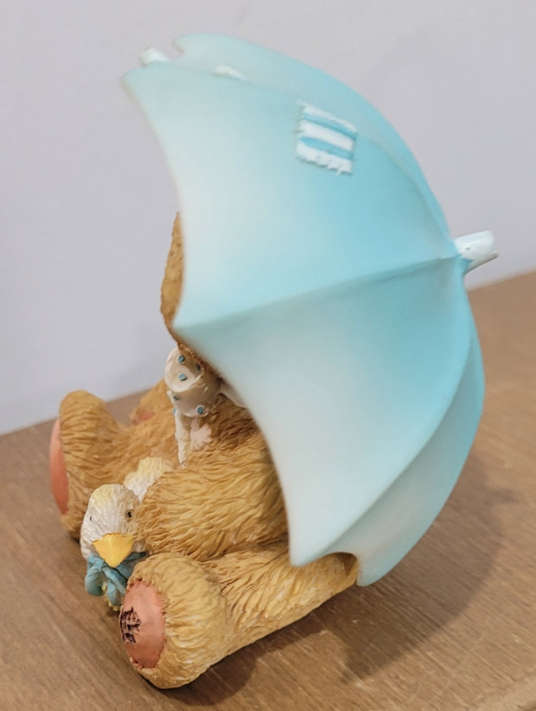 Cherished Teddies Alan April Bear Figurine