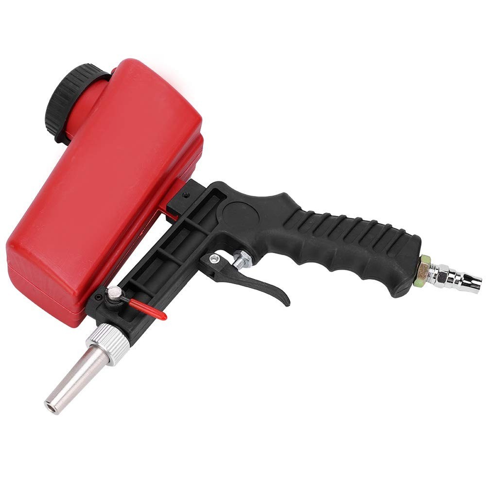 Portable Adjustable Sand Gun Kit for Blasting Projects, Remove Paint, Grime o...