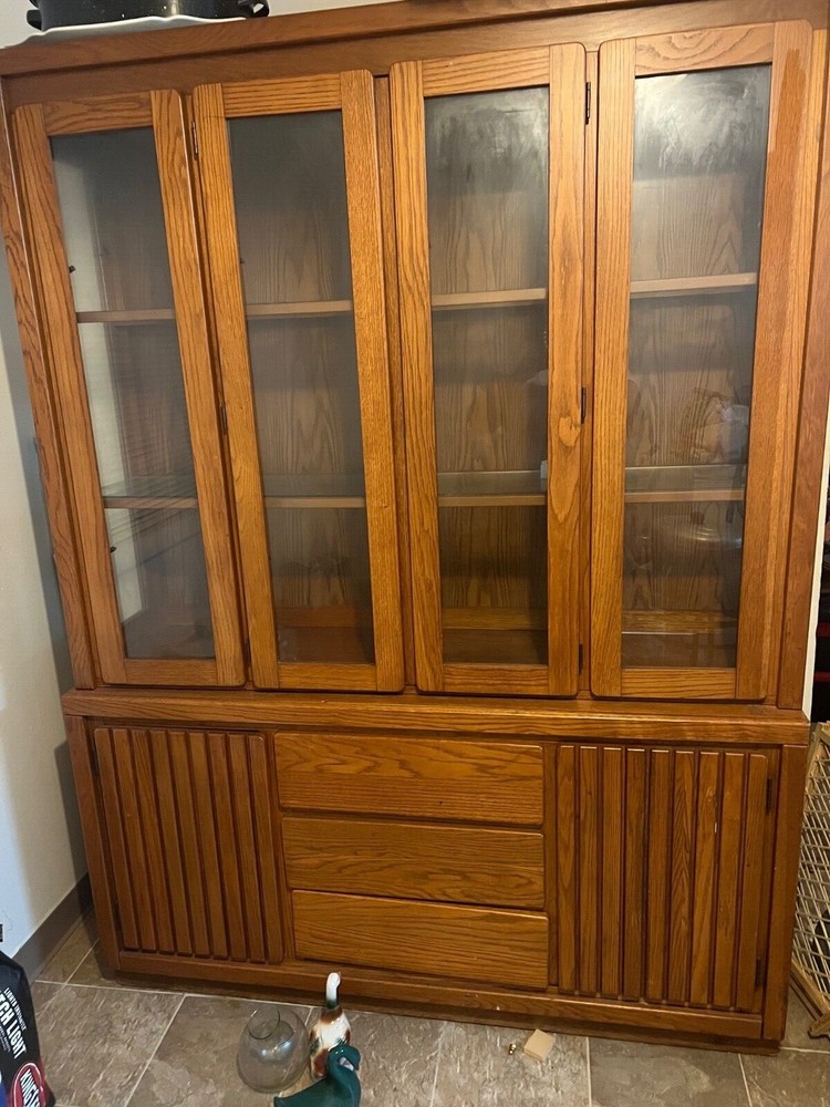 preowned china cabinet used