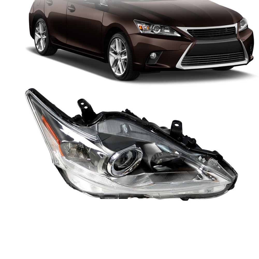 For 2011-2017 Lexus CT200h Projector Halogen Headlight Assembly Right Side