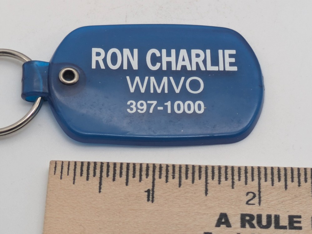 Ron Charlie WMVO Promo Keychain