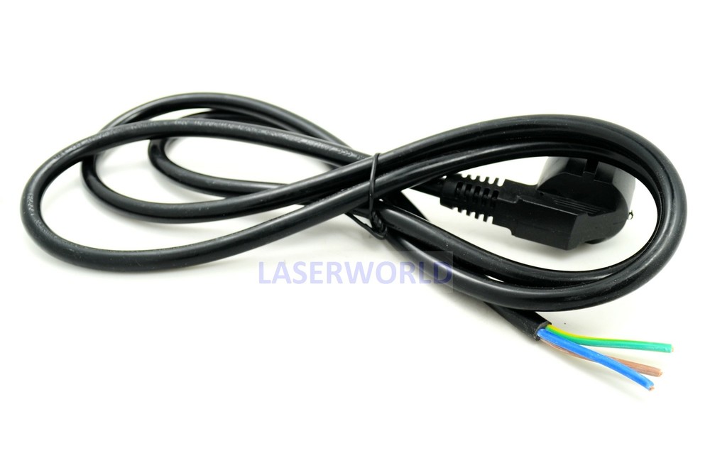 EU-Standard 3X1.5㎡ 1.7-Meter-Long Power Cable with Three-core EU-Plug Cable