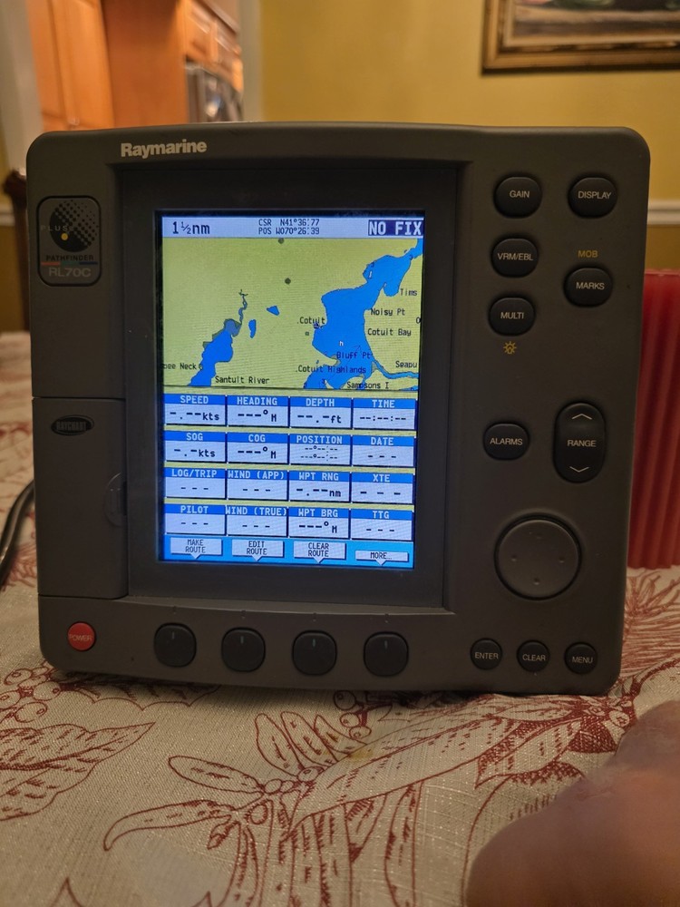 Raymarine RL70c+ Plus HSB2 Color Radar & Chartplotter - E52034