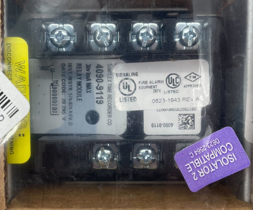 Simplex 4090-9119 - Same Day Shipping (SEALED)