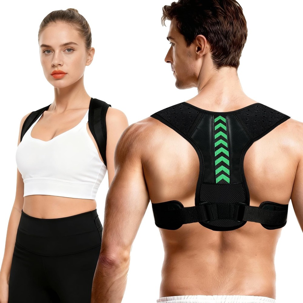 Posture Corrector for Women and Men, Adjustable Back Brace Posture Corrector ...