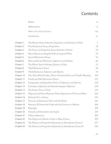 Classical Latin: An Introductory Course