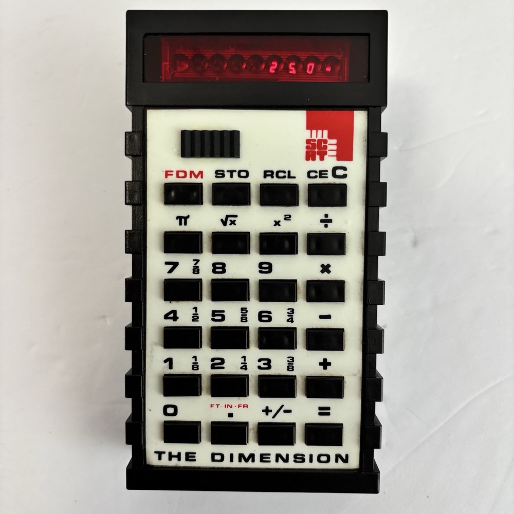SCAT SC Applied Technology The Dimension Calculator with Battery Tested