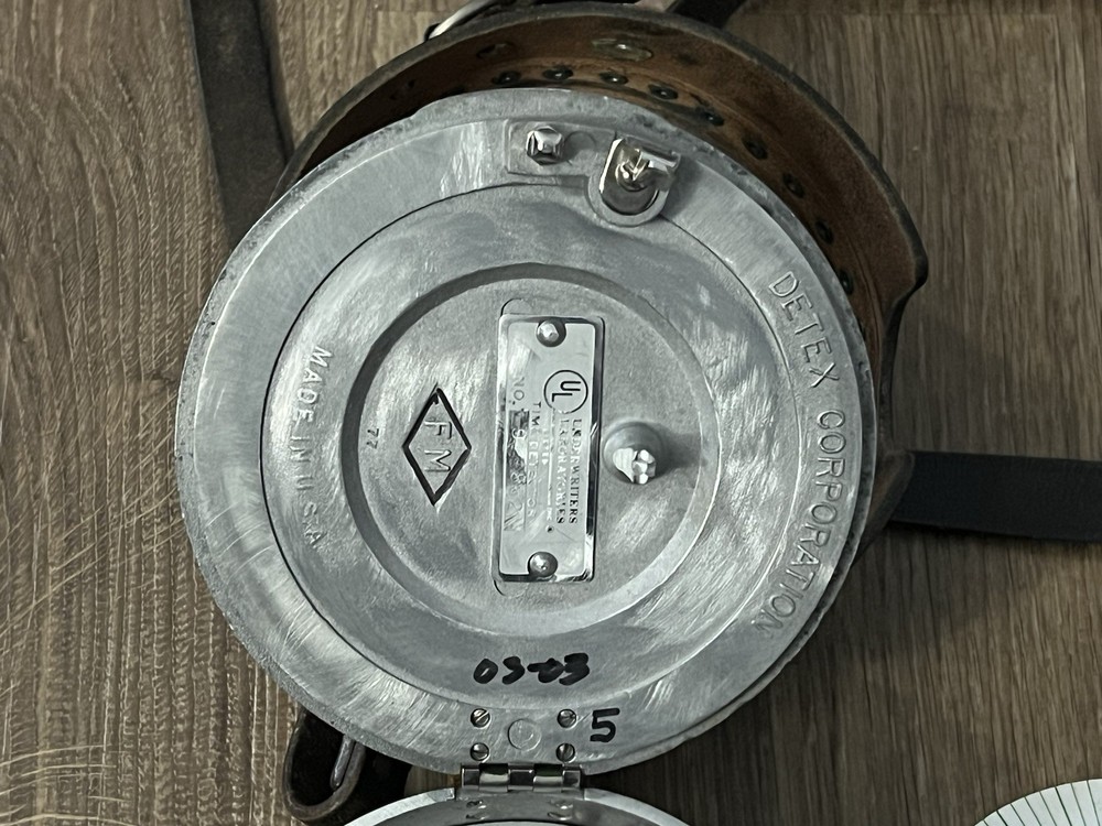 Refurbished 1977 Detex Watchman Clock