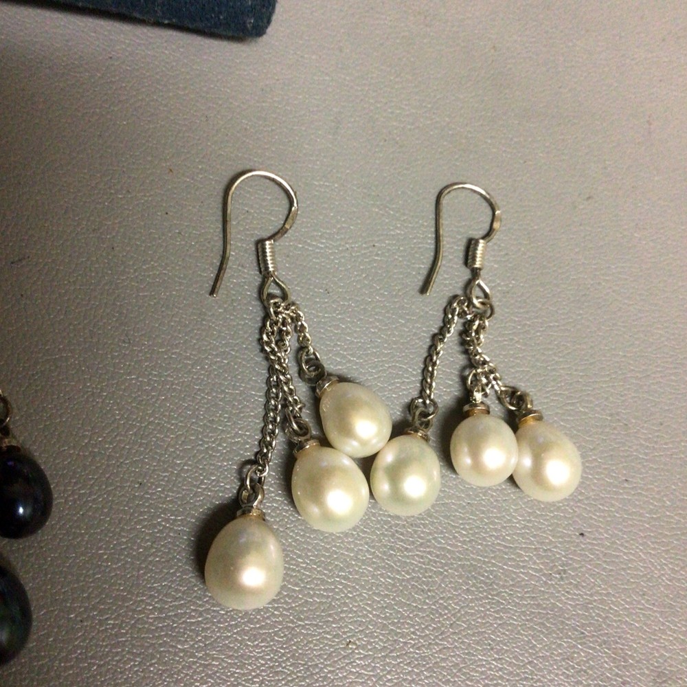 Pacific Pearls Make Waves Earrings 2 Sets