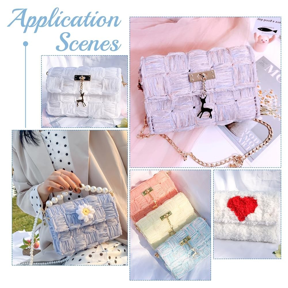 DIY Plastic Mesh Canvas Sheets, Clear Plastic Mesh Sheets for Crochet Purse M...