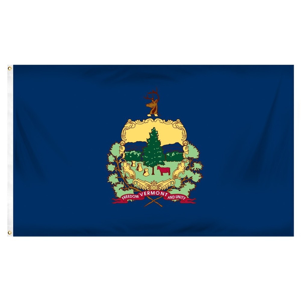 NEW 3' x 5' Vermont State Flag