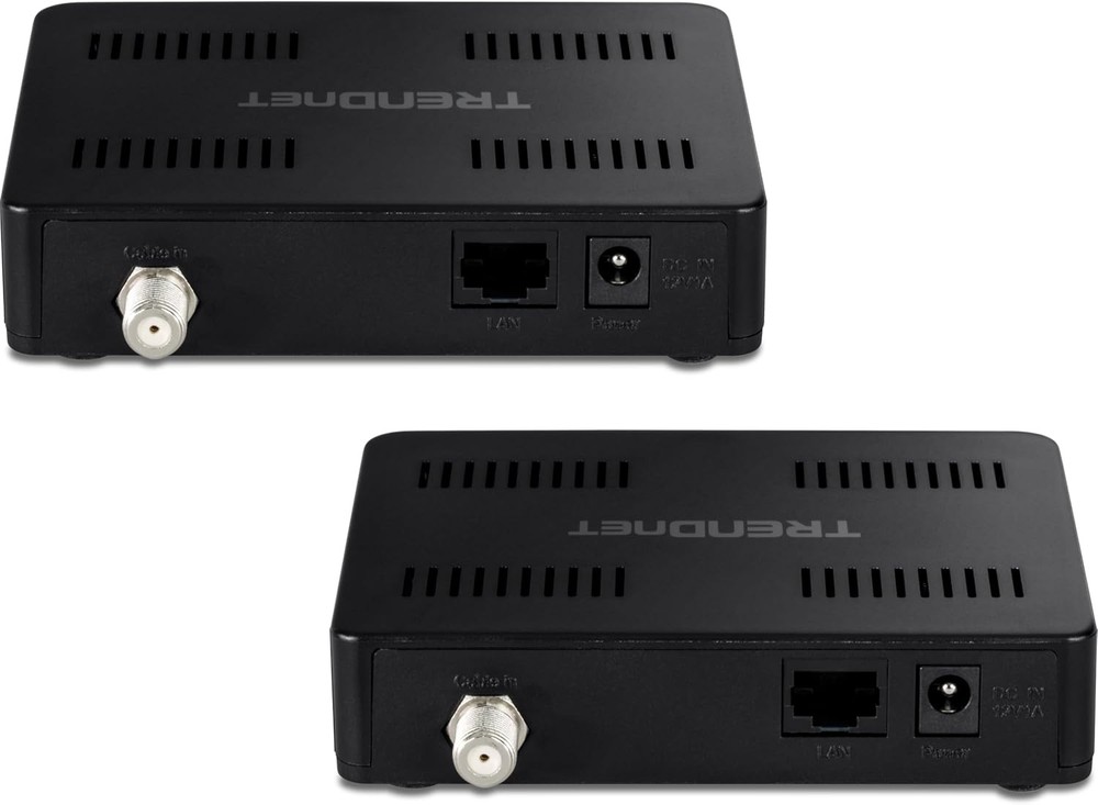 TRENDnet TMO-313C2K,2.5Gbps Ethernet over Coax Adapter (2-Pack)
