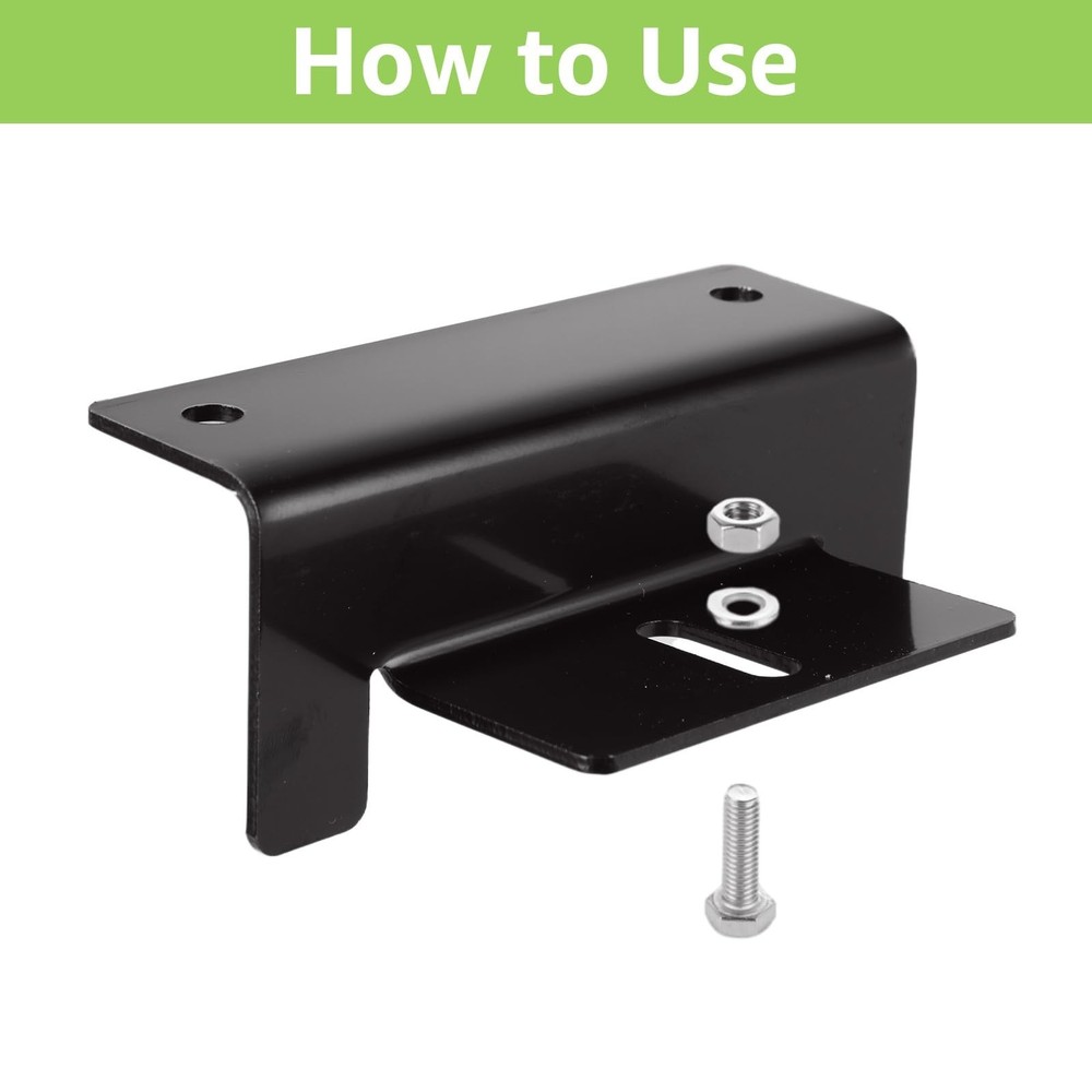 16PCS Solar Panel Mounting Brackets Black Solar Panel z Brackets Lightweight ...