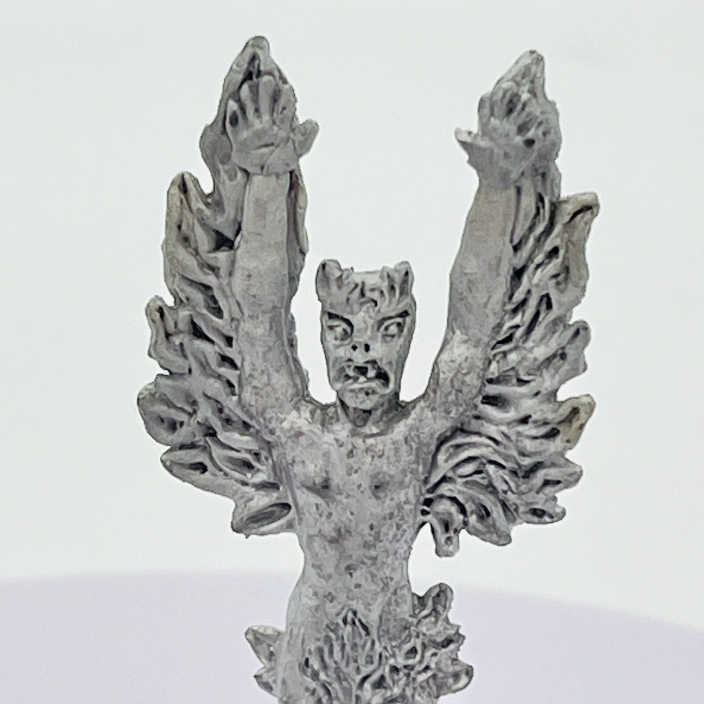 Lance & Laser D&D #004 Elementals Fire & Wind Miniature Figures Dungeons Dragons