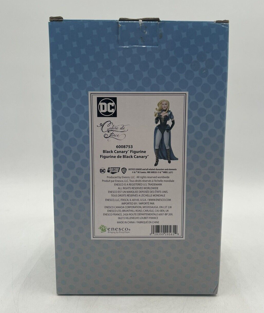 DC Studios Couture De Force Black Canary 8.7" Figurine by Enesco