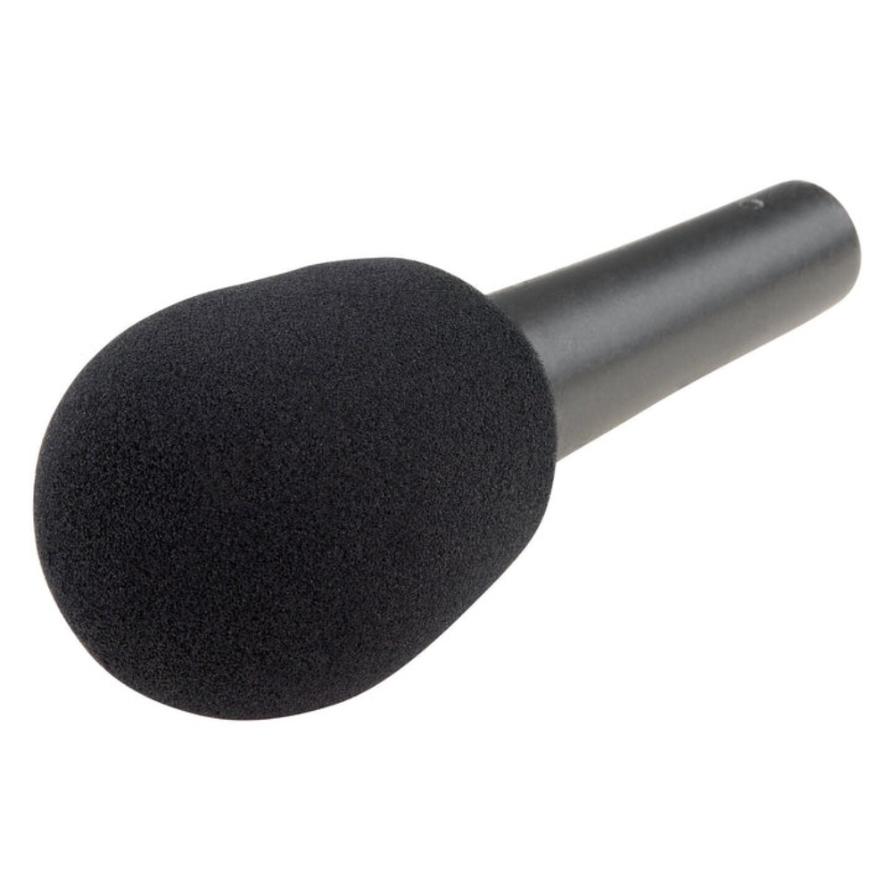 Pig Hog Foam Microphone Windscreen Ball - 5 Pack, Black