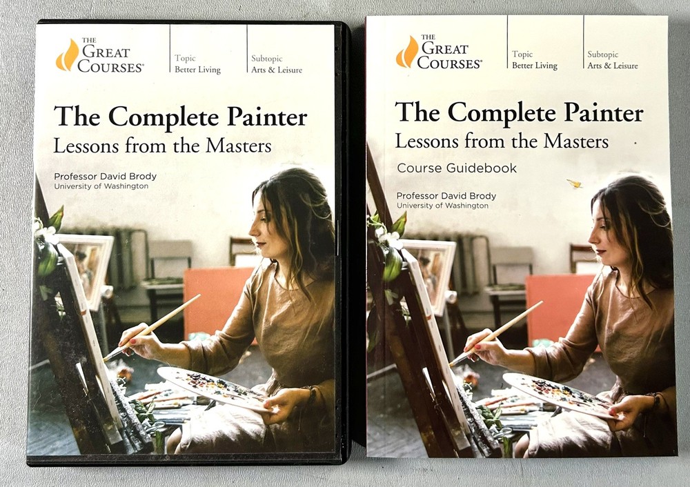 Great Courses DVD Bundle - How To Paint, How To Draw, The Complete Painter (x2)