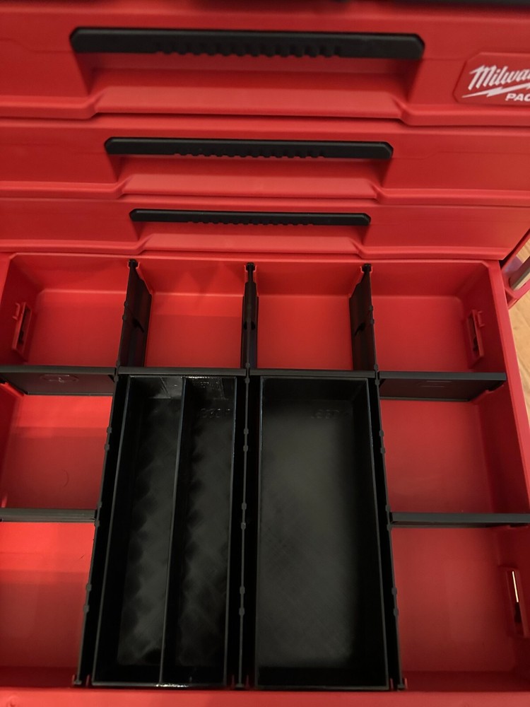 Bins for Milwaukee Packout 4 drawer
