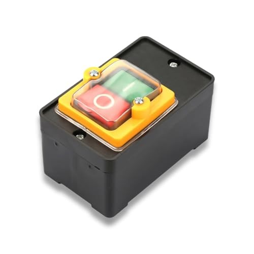 Waterproof Push Button Switch, On Off Start Stop Electric Motor Switch Box