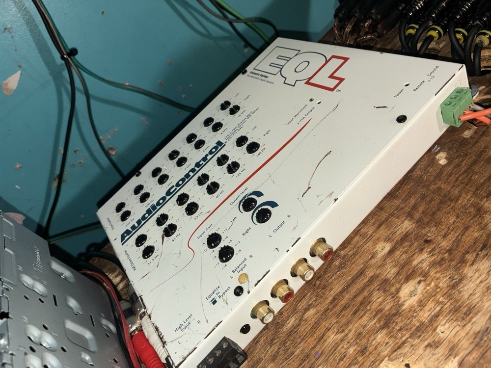 AudioControl EQL 2-Channel Trunk Mount Equalizer - White