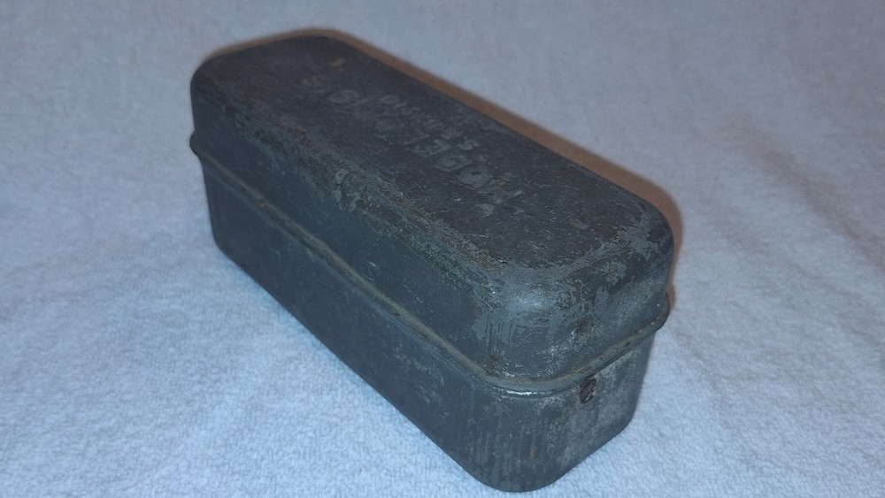 USGI WW1 Model 1916 Bacon Tin - 1918 Dated