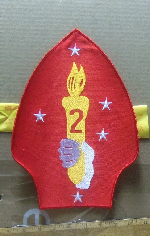 US Marine Corps – 2nd Marine Division Embroidered Back Patch