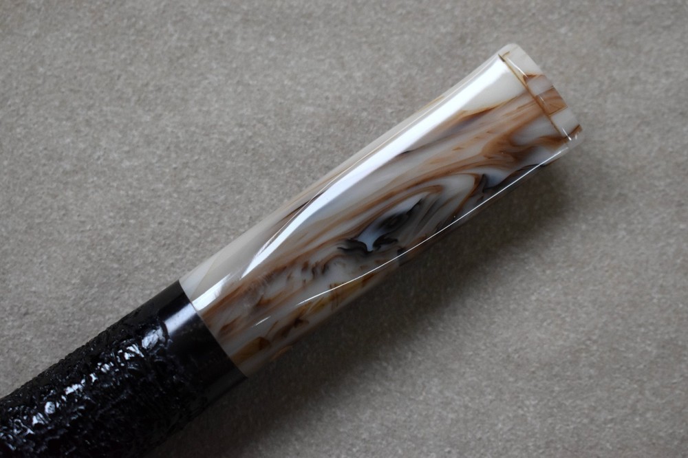 Moretti Pipe Black Rusticated Freehand