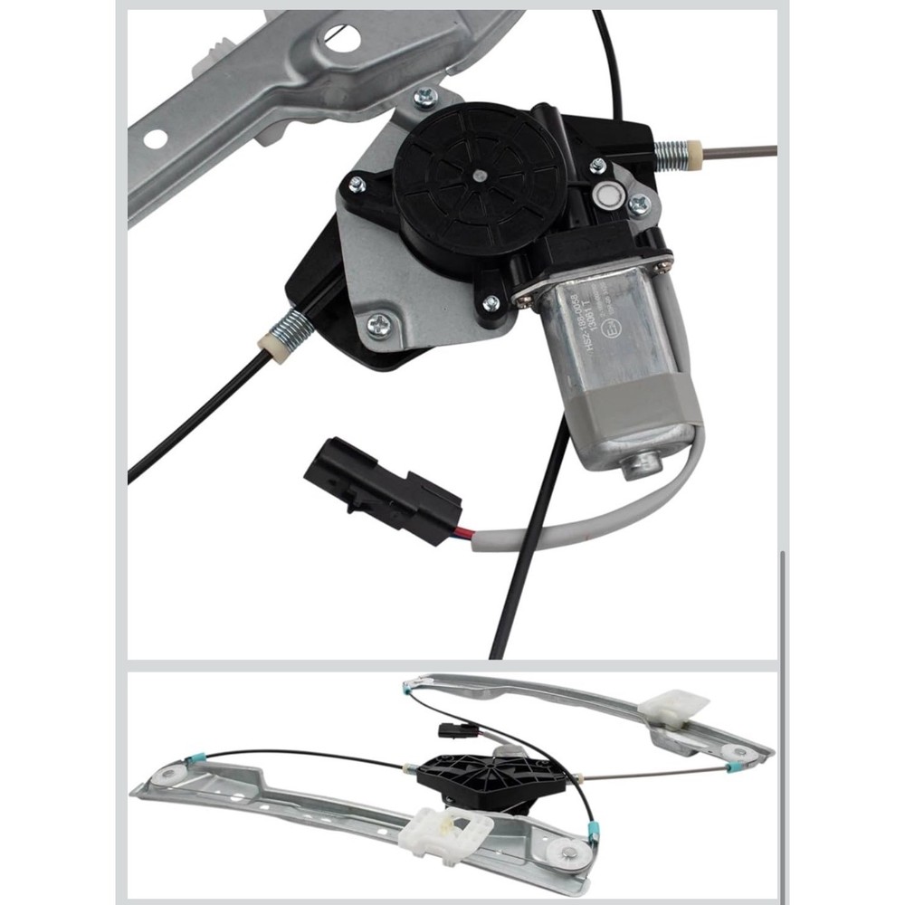 TRQ Front Right Power Window Regulator Motor Assembly Dodge Journey 2009 2010