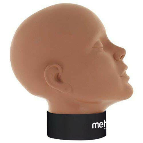 Practice Head makeup volunteer face vinyl mannequin face paint pro study Mehron