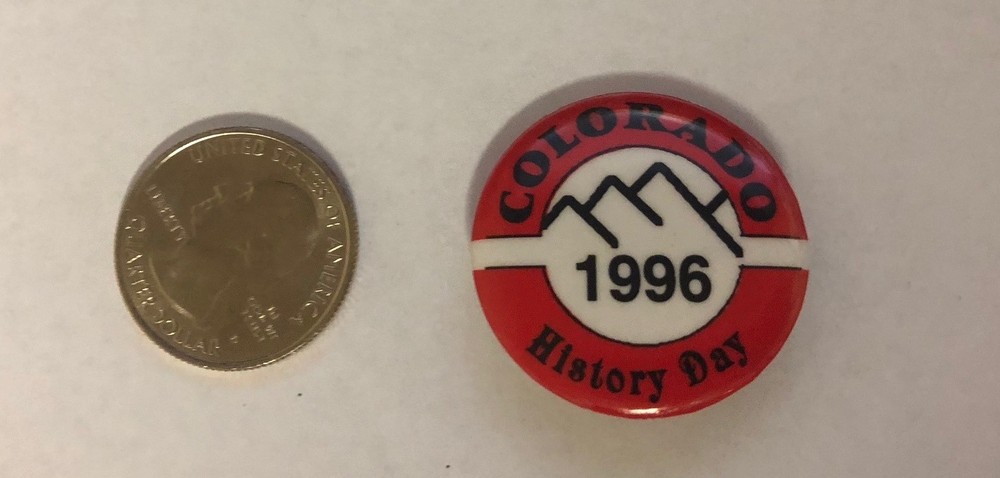 1996 Colorado History Day Pin