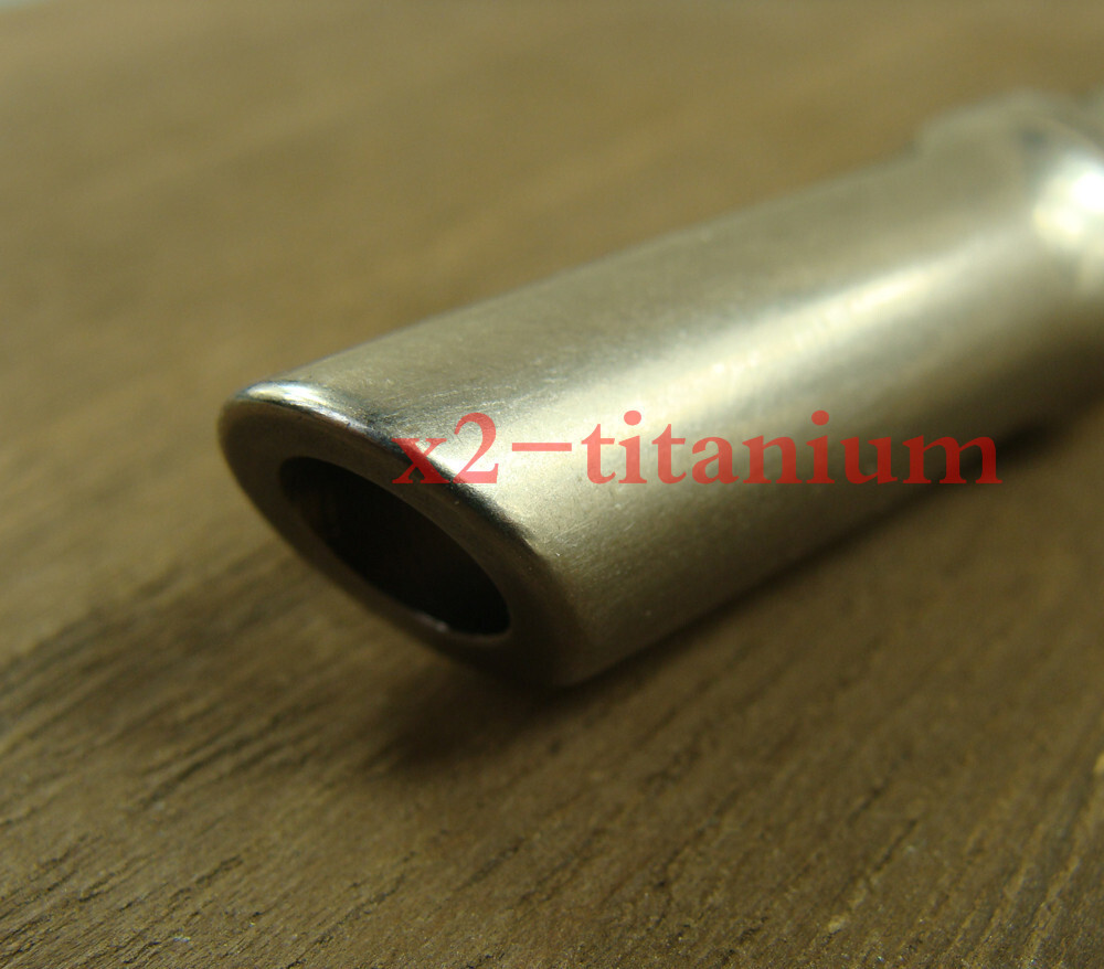 Solid Titanium EDC Pocket cool stick tool Lanyard bead anti-allergy XH450A