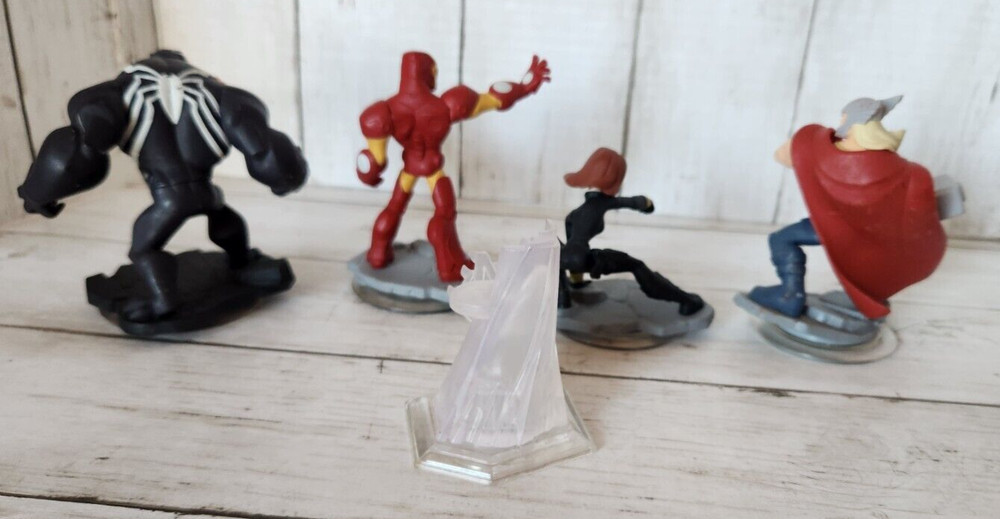 Disney Infinity Marvel Thor Black Widow Iron Man Venom Avengers