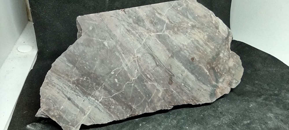Lapidary Chalcedony Marble Specimen Thick Slab
