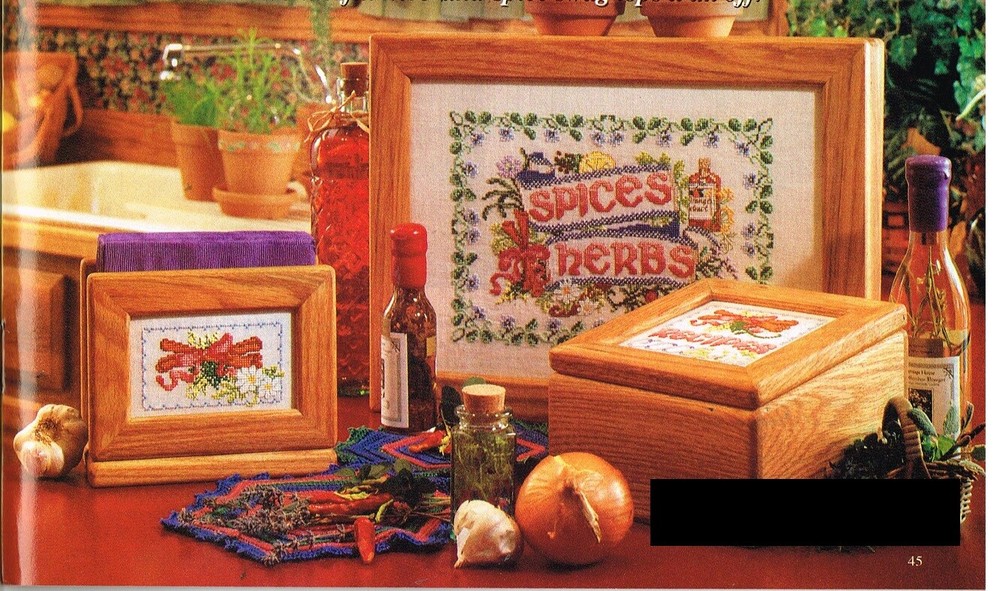 KITCHEN DELIGHTS   CROSS STITCH PATTERN ONLY  GU - EYUQ