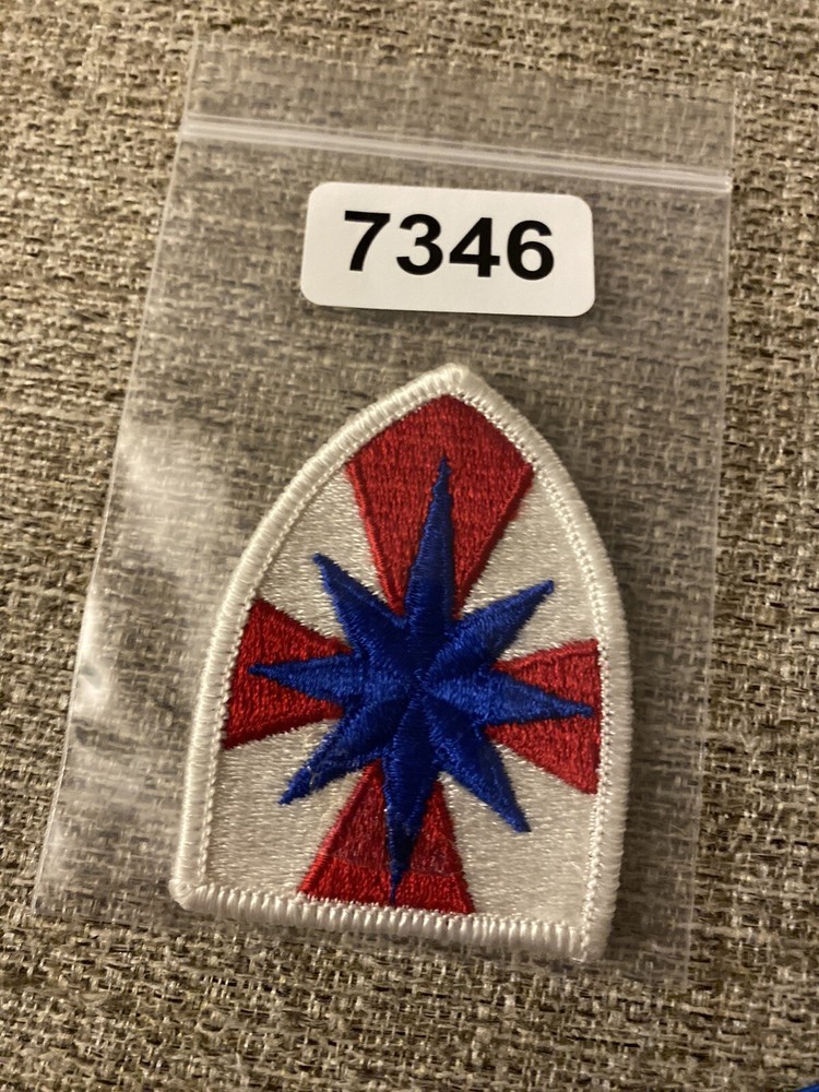 US Army 8th Sustainment Logistical Command Field Support Patch INV7346