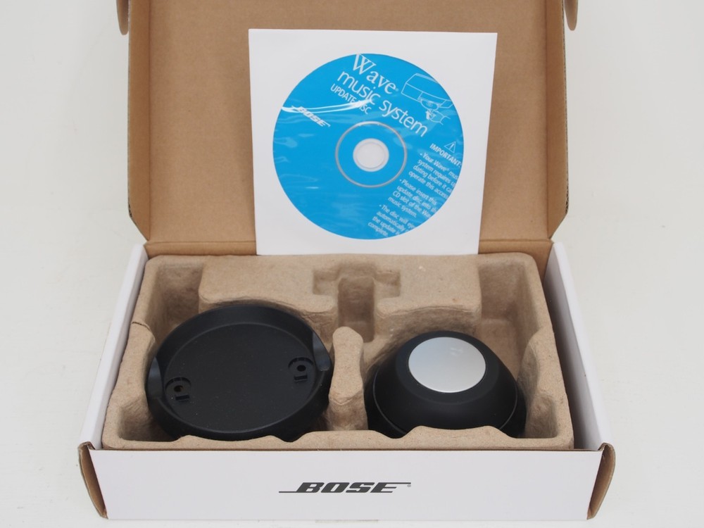 Bose Wave Control Pod Model 325461-0010 Black w/ Box TESTED