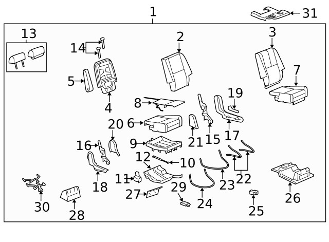 Genuine GM Lower Trim 15280121