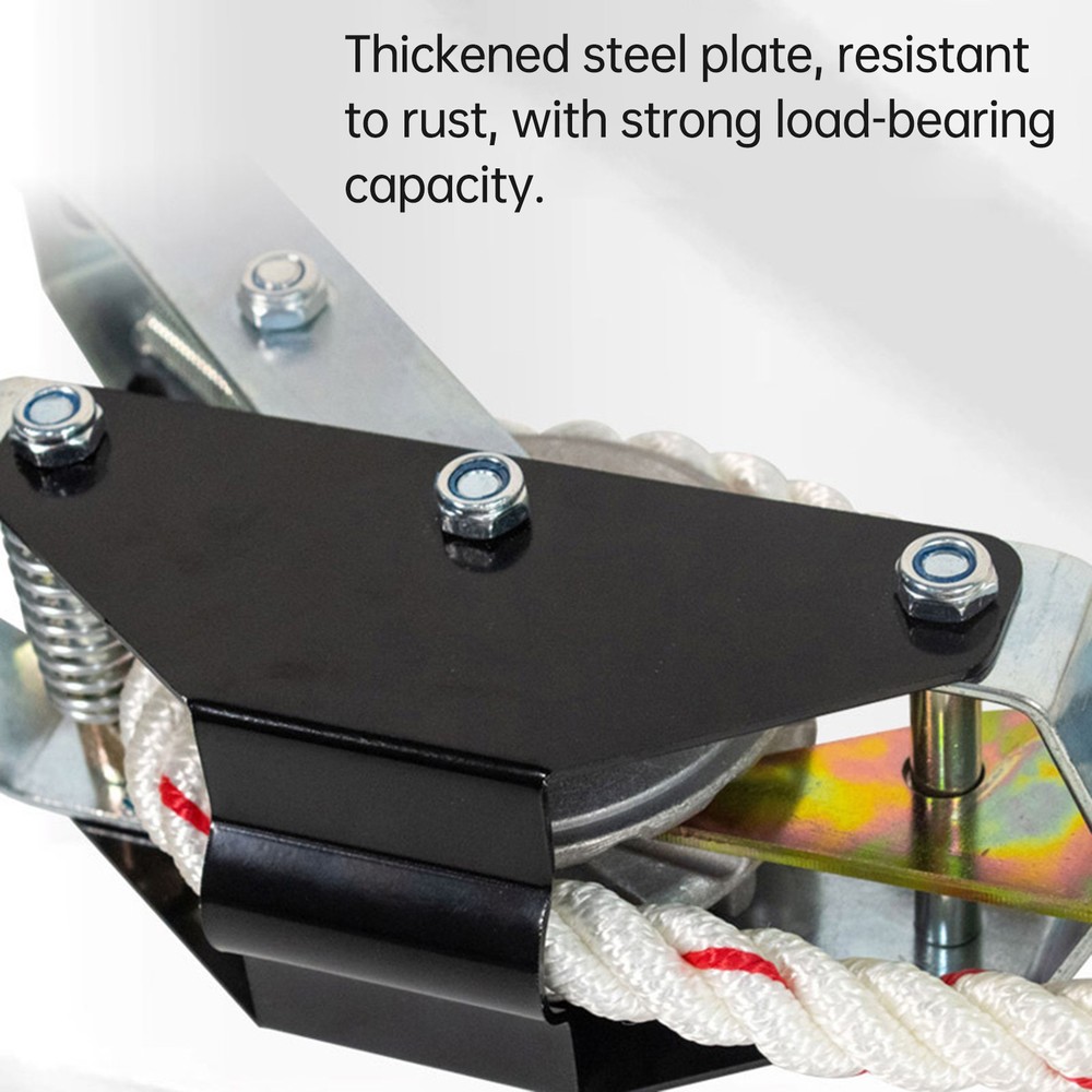 1-Heavy Duty Manual Ratchet Rope Puller For Lifting Towing