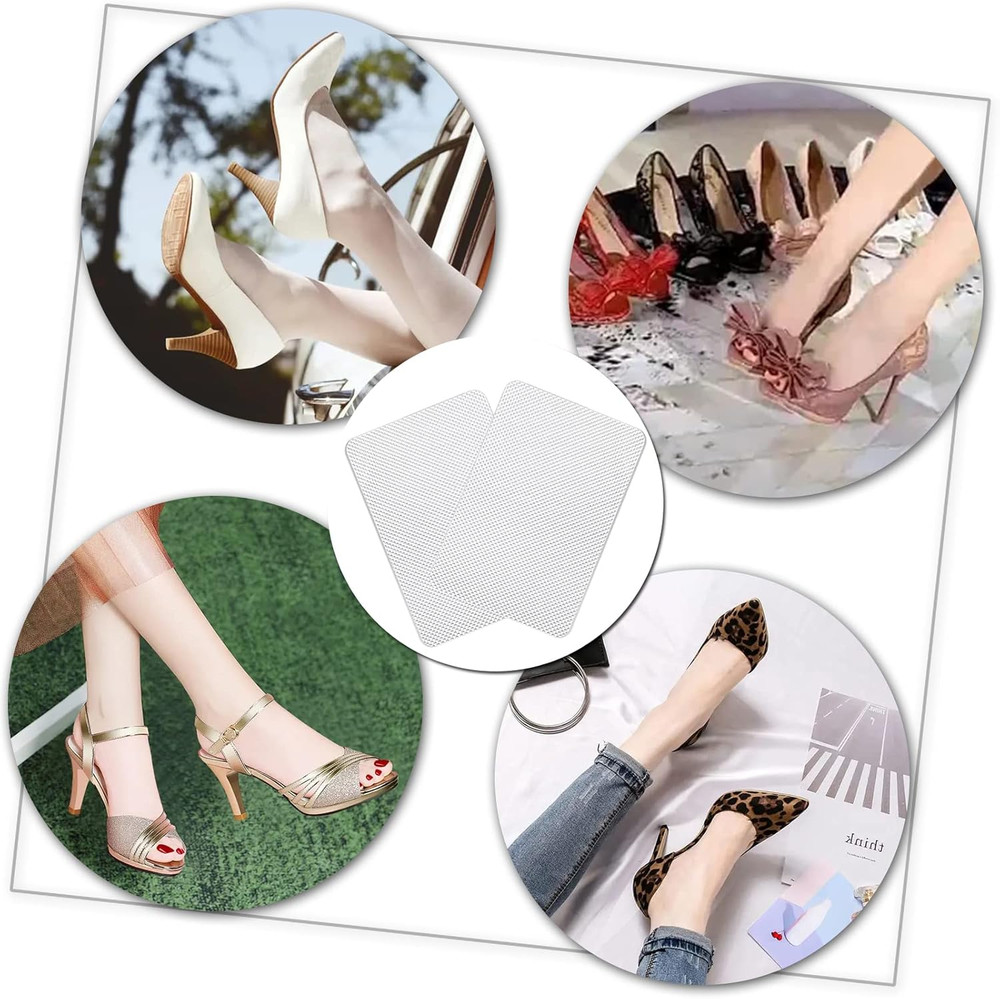Clear Shoe Sole Protector for Red Bottom Shoe Protector Compatible with Christia