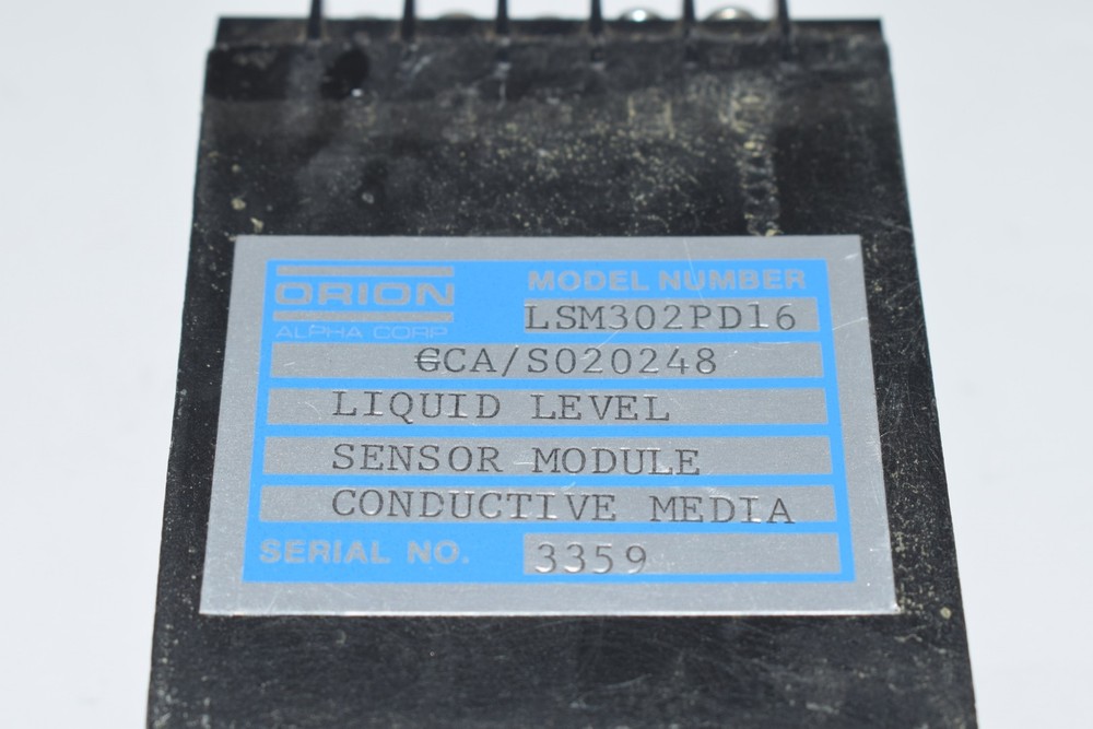 Orion Alpha Corp GCA/S020248 LSM302PD16 Liquid Level Sensor Module Switch