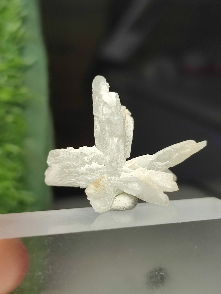 Calcite With Prehnite Nice Color & Termination-Afg.